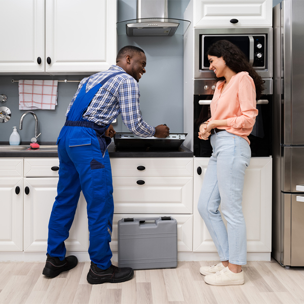 can you provide an estimate for cooktop repair before beginning any work in Arjay